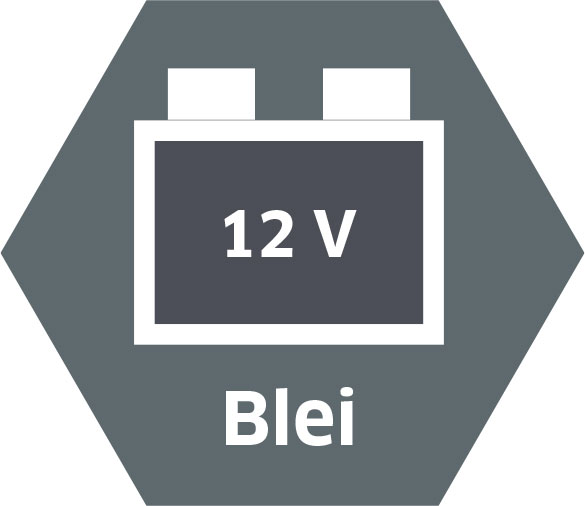 Geeignet für 12 V Blei-Akkus