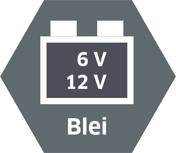 Geeignet für 6 V und 12 V Blei-Akkus