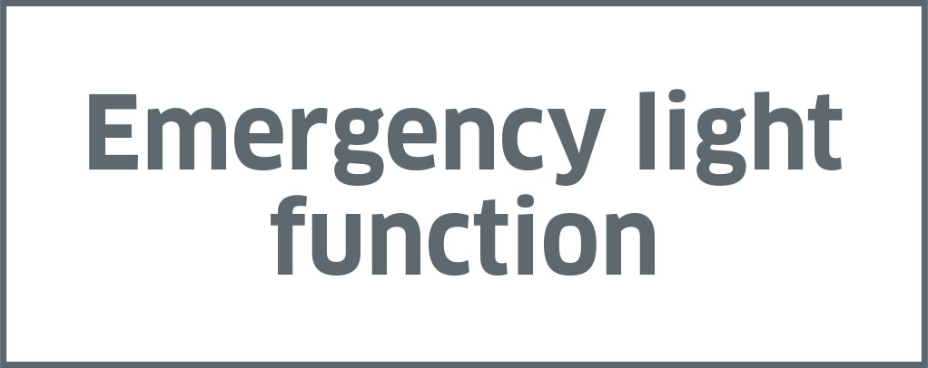 Emergency light function