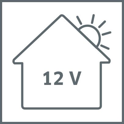 Geeignet für Solaranlage 12 V