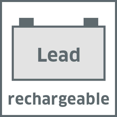 Lead battery rechargeable