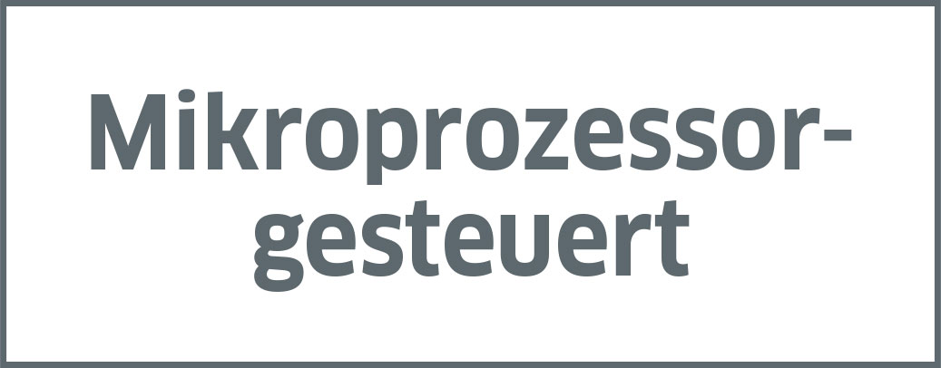 Mikroprozessorgesteuert