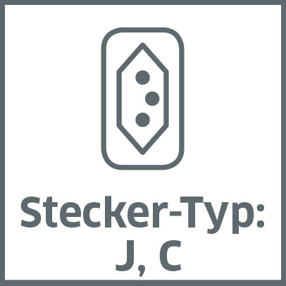 Stecker-Typ: J, C